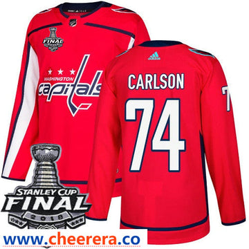 John Carlson Washington Capitals red Home jersey