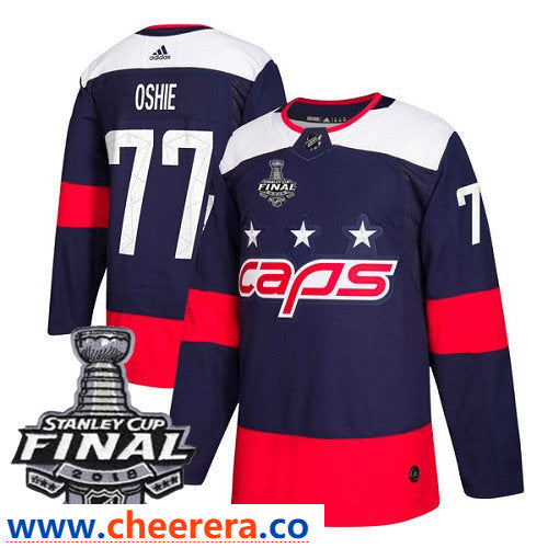 T.J. Oshie Washington Capitals navy Stadium Series jersey