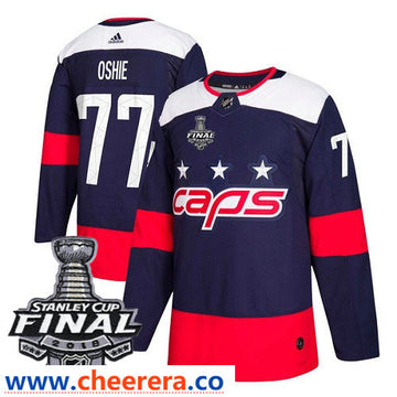 T.J. Oshie Washington Capitals navy Stadium Series jersey