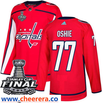 T.J. Oshie Washington Capitals red Home jersey