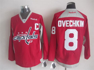 Alex Ovechkin Washington Capitals red jersey