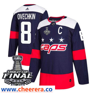 Alex Ovechkin Washington Capitals navy Stadium Series jersey