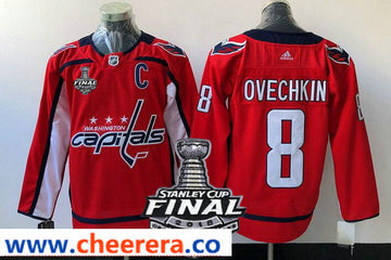 Alex Ovechkin Washington Capitals red Home jersey