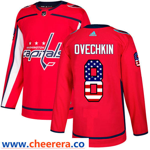 Alex Ovechkin Washington Capitals red Fashion jersey