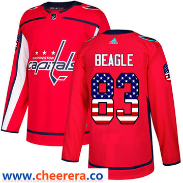 Jay Beagle Washington Capitals red Fashion jersey
