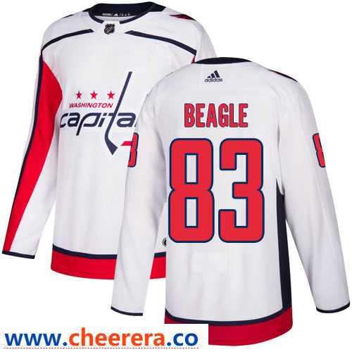 Jay Beagle Washington Capitals white Away jersey