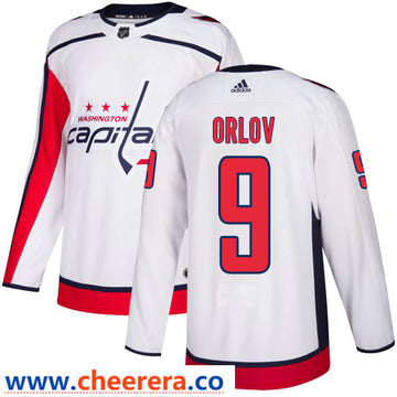 Dmitry Orlov Washington Capitals white Away jersey