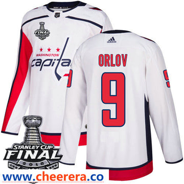 Dmitry Orlov Washington Capitals white Away jersey