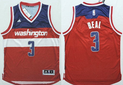 Bradley Beal Revolution Washington Wizards red jersey