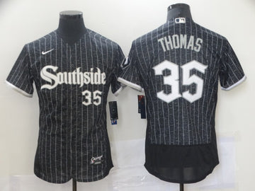 Frank Thomas Chicago White Sox black City Connect jersey