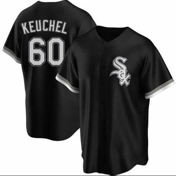 Dallas Keuchel Chicago White Sox black jersey