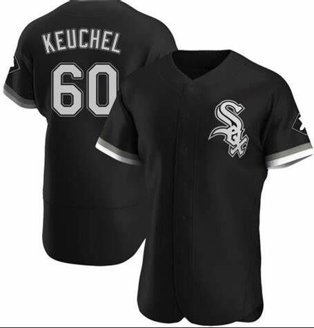 Dallas Keuchel Chicago White Sox black jersey