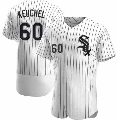 Dallas Keuchel Chicago White Sox white jersey