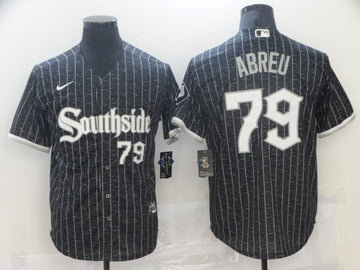Jose Abreu Chicago White Sox black City Connect jersey