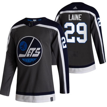 Patrik Laine Winnipeg Jets black Reverse Retro jersey