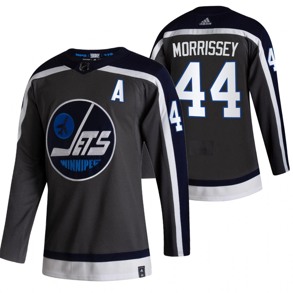 Josh Morrissey Winnipeg Jets black Reverse Retro jersey