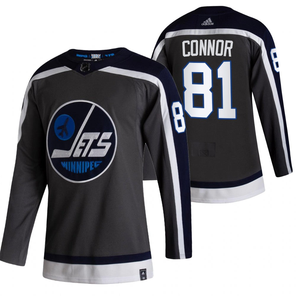 Kyle Connor Winnipeg Jets black Reverse Retro jersey