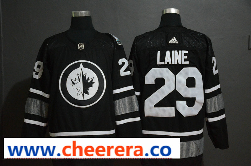 Patrik Laine Winnipeg Jets black All-Star jersey