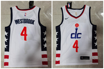 Russell Westbrook Washington Wizards white jersey