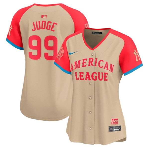 Aaron Judge American League All-Star cream All-Star jersey