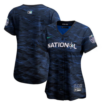 Custom MLB All-Star royal jersey