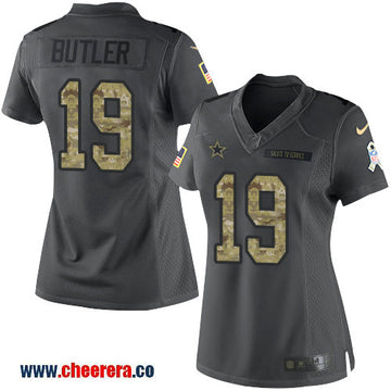 Brice Butler Dallas Cowboys black Salute To Service jersey