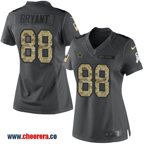 Dez Bryant Dallas Cowboys black Salute To Service jersey