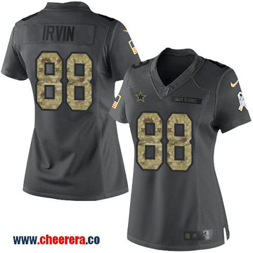 Michael Irvin Dallas Cowboys black Salute To Service jersey