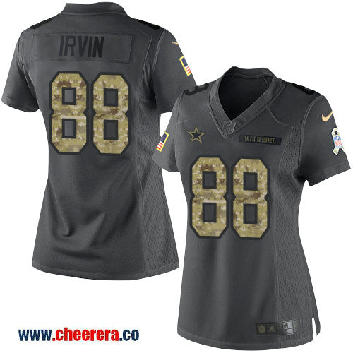 Michael Irvin Dallas Cowboys black Salute To Service jersey