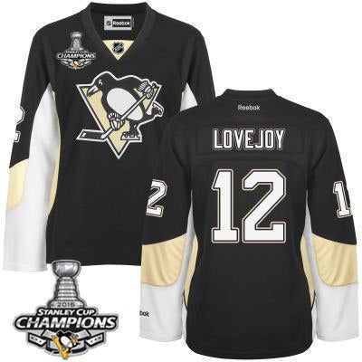 Ben Lovejoy Pittsburgh Penguins black jersey