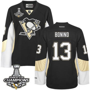 Nick Bonino Pittsburgh Penguins black jersey