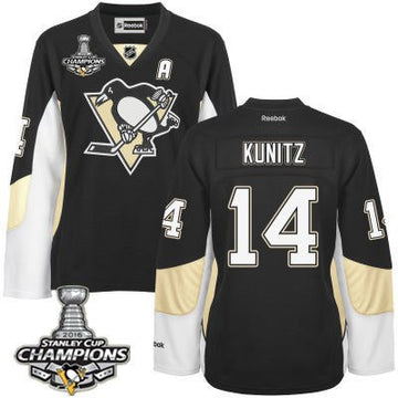 Chris Kunitz Pittsburgh Penguins black jersey