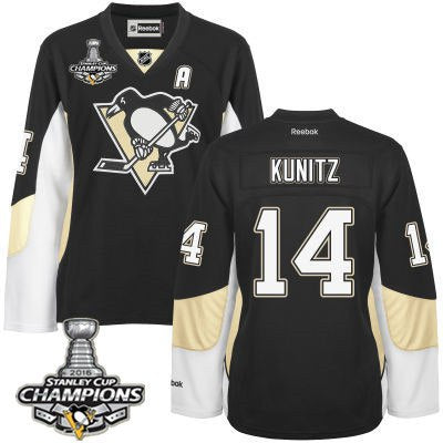 Chris Kunitz Pittsburgh Penguins black jersey