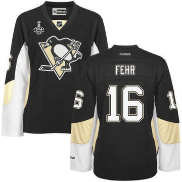 Eric Fehr Pittsburgh Penguins black jersey