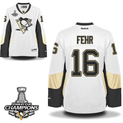 Eric Fehr Pittsburgh Penguins white jersey