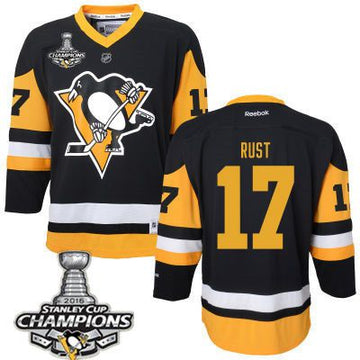 Bryan Rust Pittsburgh Penguins black jersey
