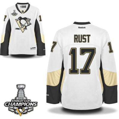 Bryan Rust Pittsburgh Penguins white jersey