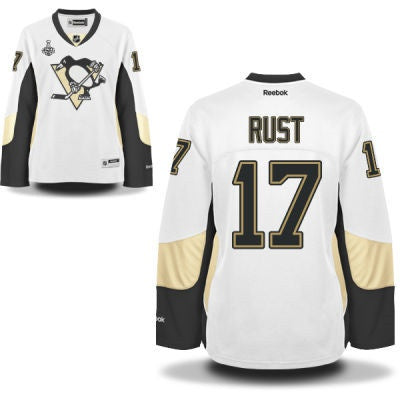 Bryan Rust Pittsburgh Penguins white Road jersey