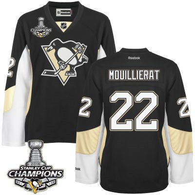 Kael Mouillierat Pittsburgh Penguins black jersey