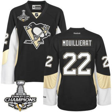 Kael Mouillierat Pittsburgh Penguins black jersey