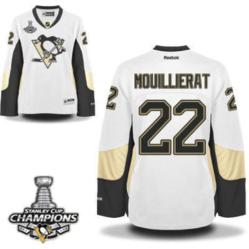 Kael Mouillierat Pittsburgh Penguins white jersey
