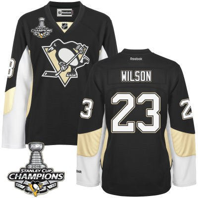 Scott Wilson Pittsburgh Penguins black jersey