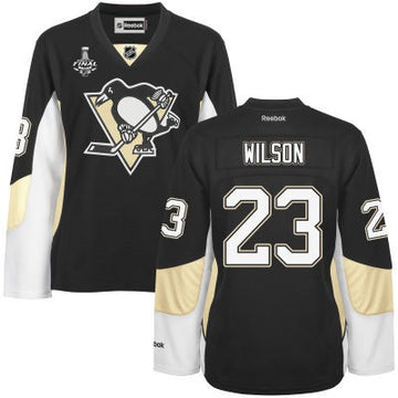 Scott Wilson Pittsburgh Penguins black jersey