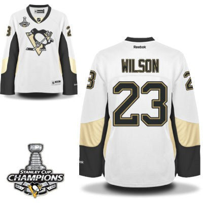 Scott Wilson Pittsburgh Penguins white jersey