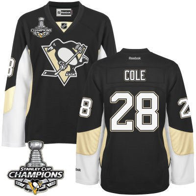 Ian Cole Pittsburgh Penguins black jersey