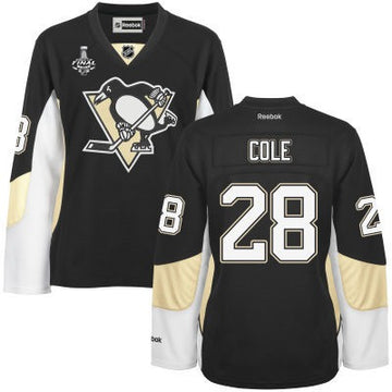 Ian Cole Pittsburgh Penguins black jersey