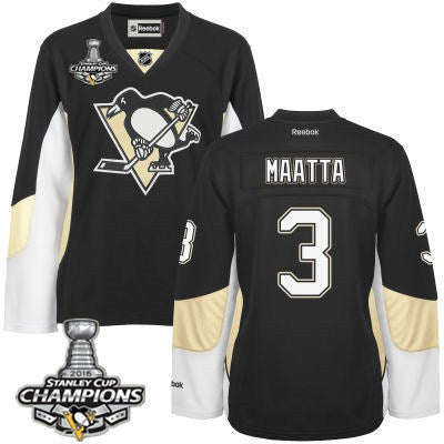 Olli Maatta Pittsburgh Penguins black jersey