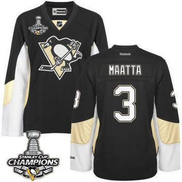 Olli Maatta Pittsburgh Penguins black jersey
