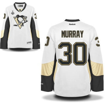 Matt Murray Pittsburgh Penguins white Road jersey