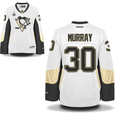 Matt Murray Pittsburgh Penguins white Road jersey